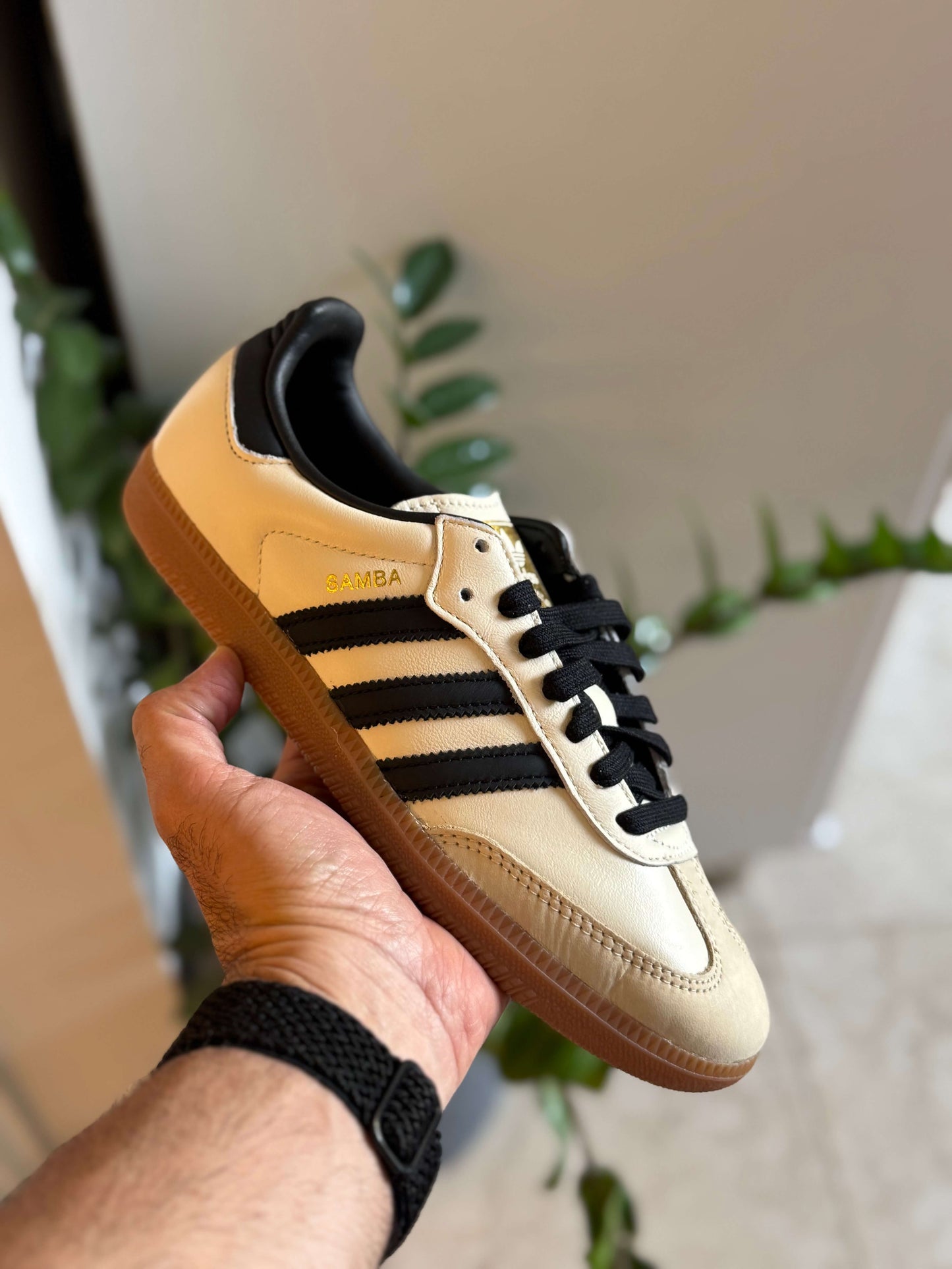 Adidas Samba OG Cream/black/gum